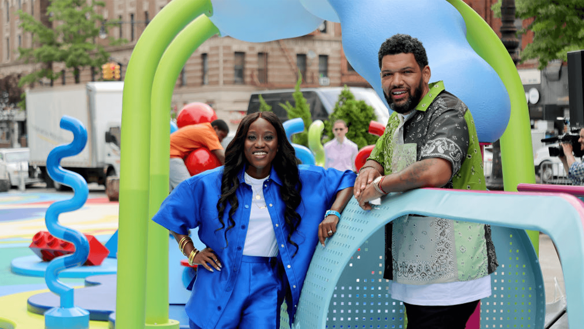 Hebru Brantley Taps Into The Creativity Of Local Harlem Children To Help LEGO Celebrate 90 Years Of Play