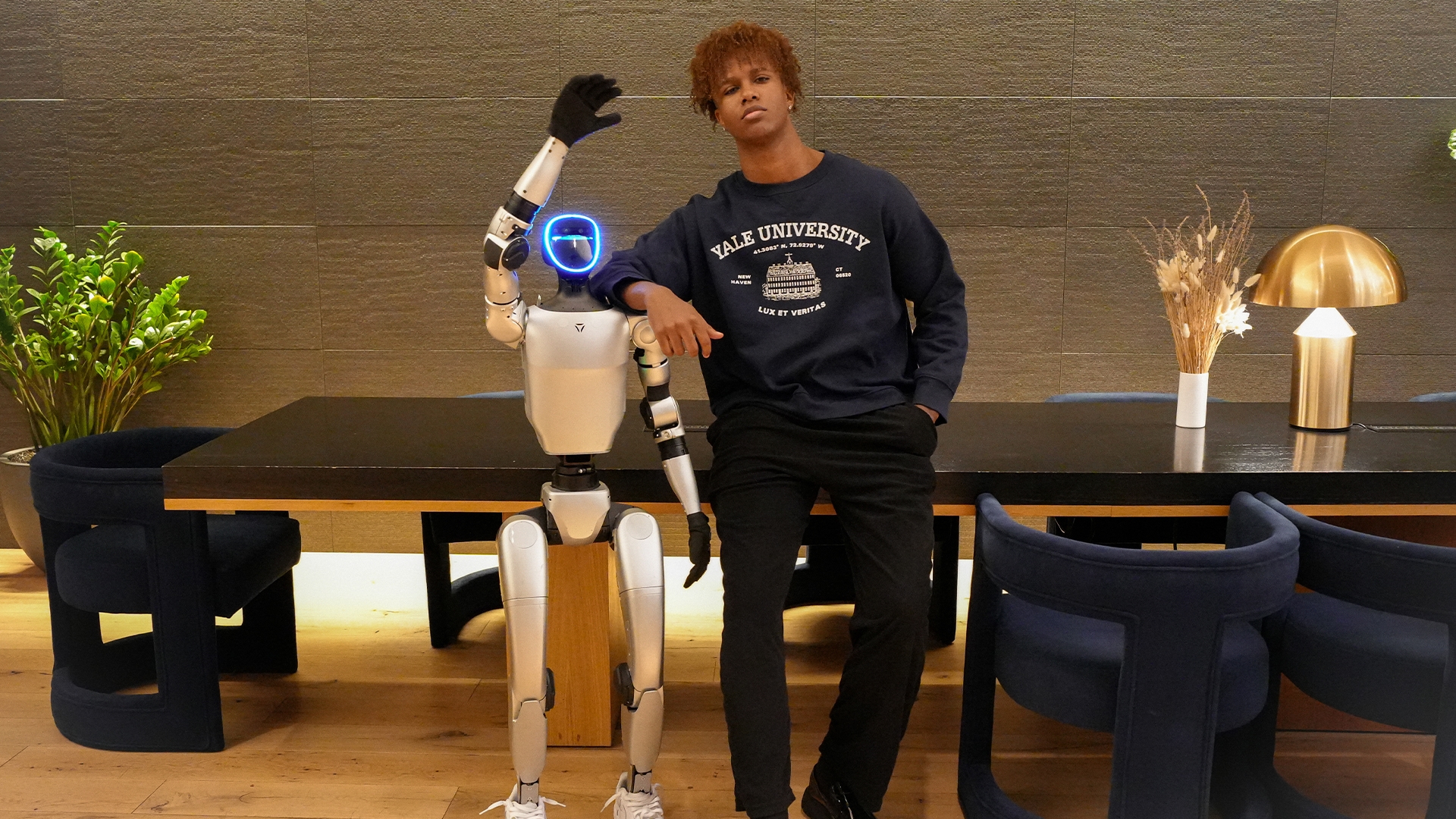 These Yale Students Reportedly Raised The Most VC For Current Ivy League Students, Now Their AI Social Network Has A Humanoid Robot As A CMO