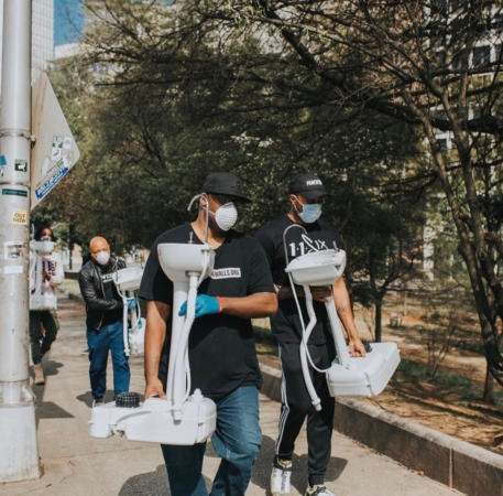 Terrence Lester Went from Homelessness to Creating Portable Sinks to Help the Homeless Terrence Lester Went from Homelessness to Creating Portable Sinks to Help the Homeless