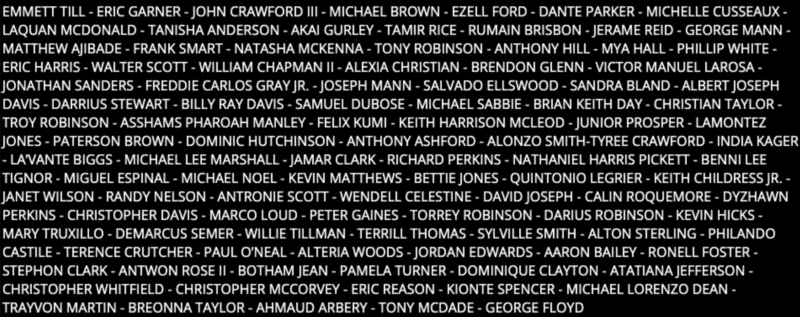 BabyNames.com Honors Over 100 Black Lives Lost to Police Violence on Homepage BabyNames.com Honors Over 100 Black Lives Lost to Police Violence on Homepage