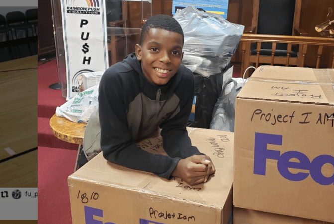 11-Year-Old Jahkil Jackson Distributes Over 20,000 'Blessing Bags' Through His Nonprofit 11-Year-Old Jahkil Jackson Distributes Over 20,000 'Blessing Bags' Through His Nonprofit