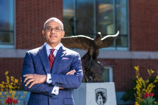 Dr. Brent Chrite Becomes the First Black President in the History of Bentley University Dr. Brent Chrite Becomes the First Black President in the History of Bentley University