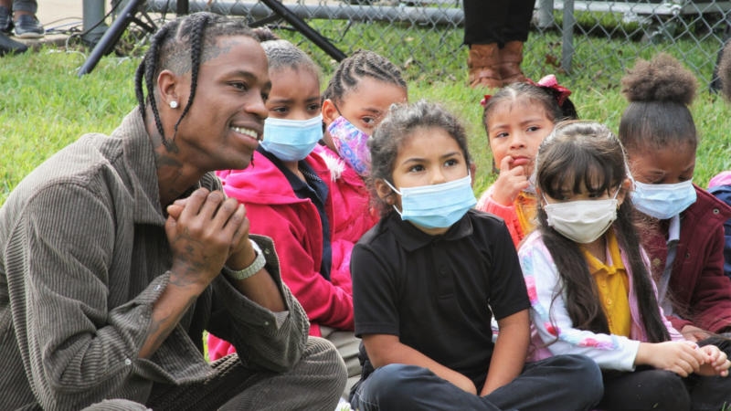 Travis Scott Opens Cactus Jack Gardens To Help Kids Learn Agricultural, Economics & Nutritional Skills Travis Scott Opens Cactus Jack Gardens To Help Kids Learn Agricultural, Economics & Nutritional Skills