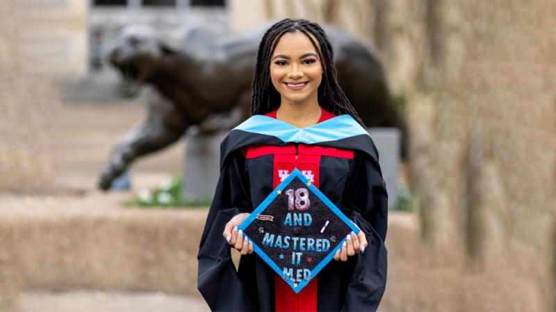 Salenah Cartier Repeats History As The Youngest University Of Houston Graduate For The Second Year In A Row Salenah Cartier Repeats History As The Youngest University Of Houston Graduate For The Second Year In A Row