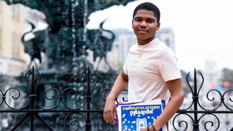 First-Generation College Student Omarion Ikaika Calloway Earns $1.3M In Scholarships And 21 Acceptances First-Generation College Student Omarion Ikaika Calloway Earns $1.3M In Scholarships And 21 Acceptances
